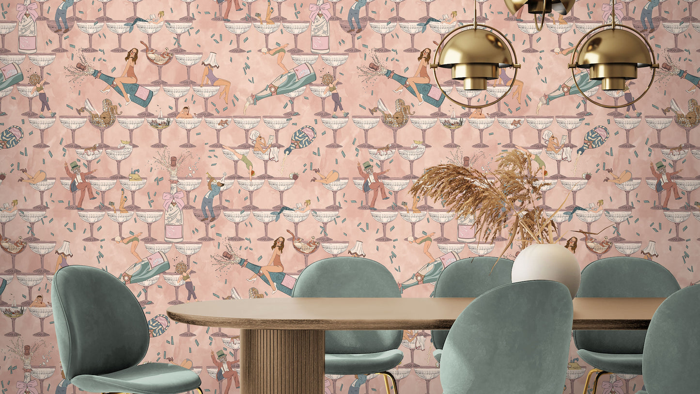 BRAND MCKENZIE Wallpaper Pattern No BMGI006/09D - The Grand Pour