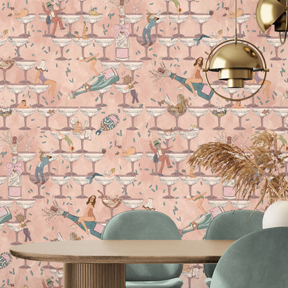 BRAND MCKENZIE Wallpaper Pattern No BMGI006/09D - The Grand Pour