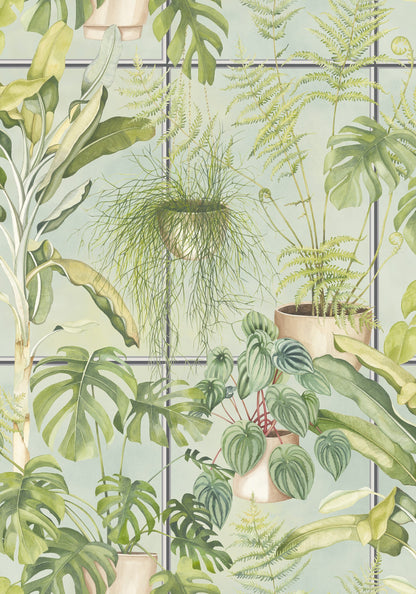 BRAND MCKENZIE Wallpaper Pattern No BMTD001/13B - The Green House