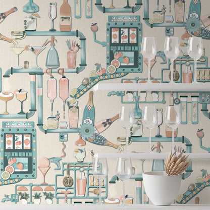 BRAND MCKENZIE Wallpaper Pattern No BMGI006/05B - Liquid Lab