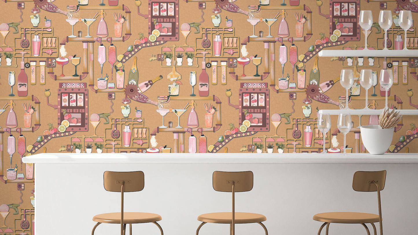BRAND MCKENZIE Wallpaper Pattern No BMGI006/05C - Liquid Lab