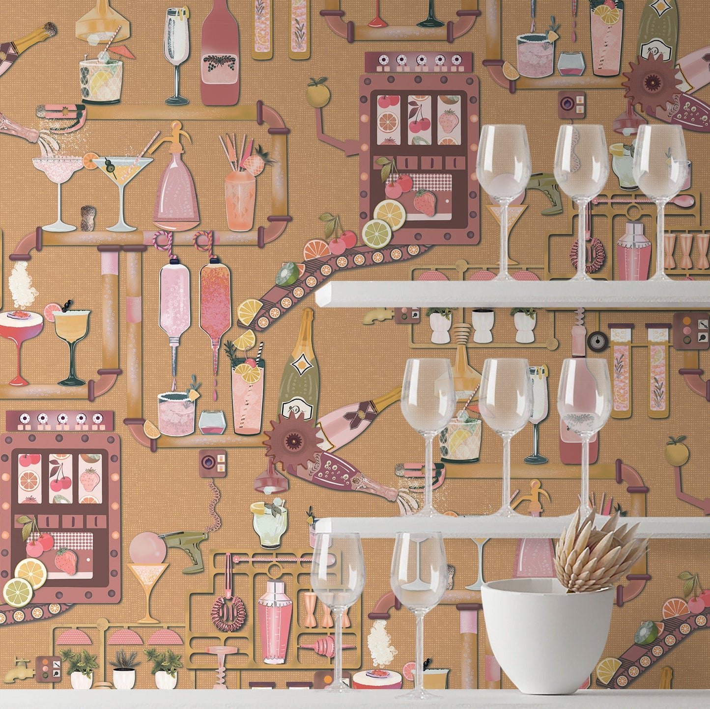 BRAND MCKENZIE Wallpaper Pattern No BMGI006/05C - Liquid Lab
