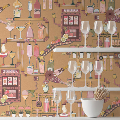 BRAND MCKENZIE Wallpaper Pattern No BMGI006/05C - Liquid Lab