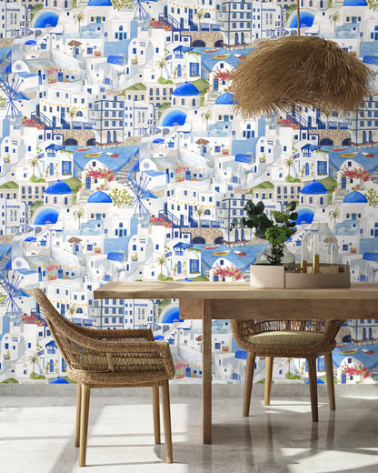 BRAND MCKENZIE Wallpaper Pattern No BMPP004/08A - The Mediterranean