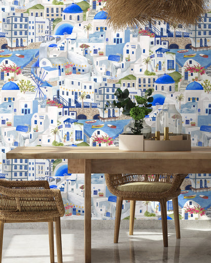 BRAND MCKENZIE Wallpaper Pattern No BMPP004/08A - The Mediterranean