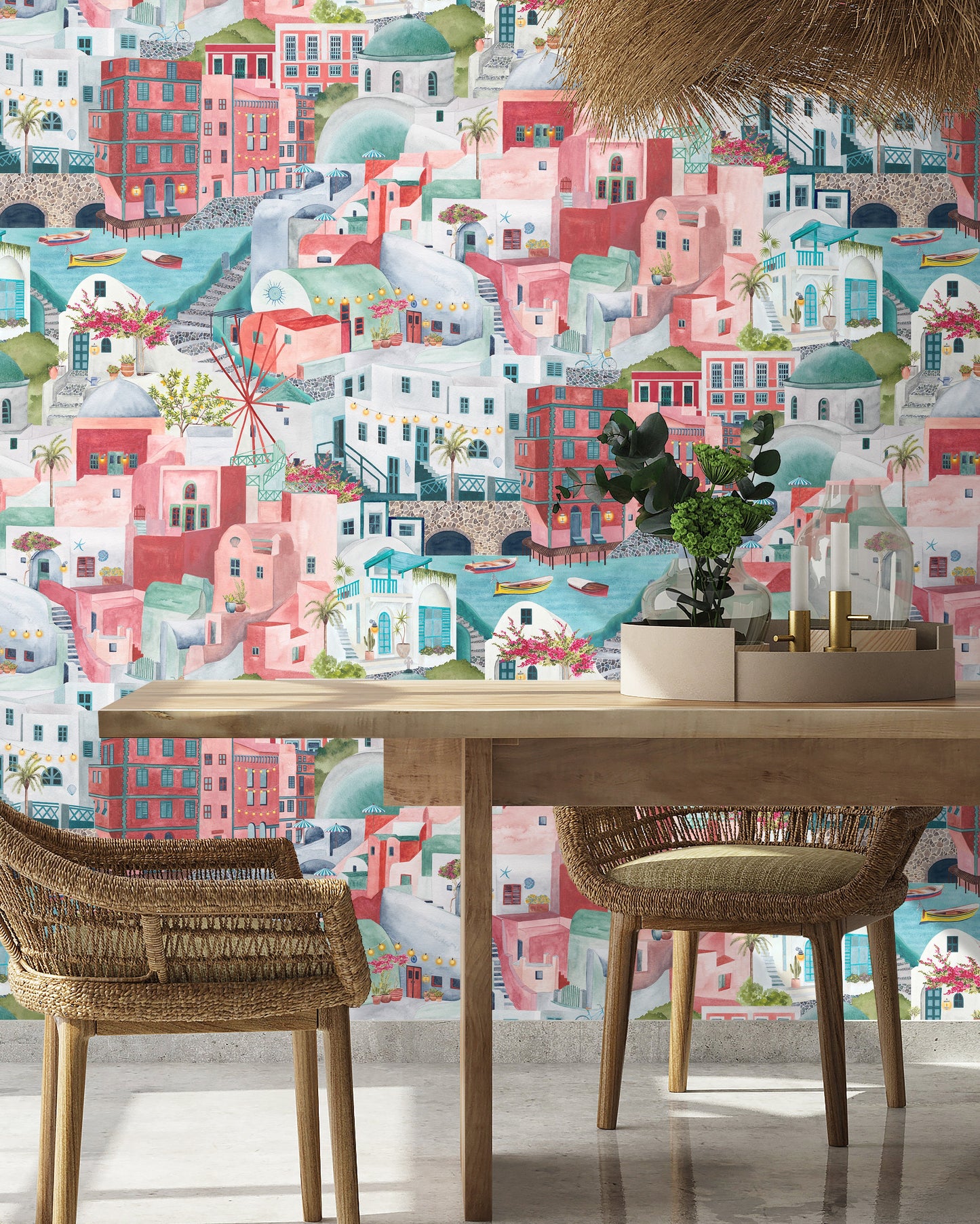 BRAND MCKENZIE Wallpaper Pattern No BMPP004/08B - The Mediterranean