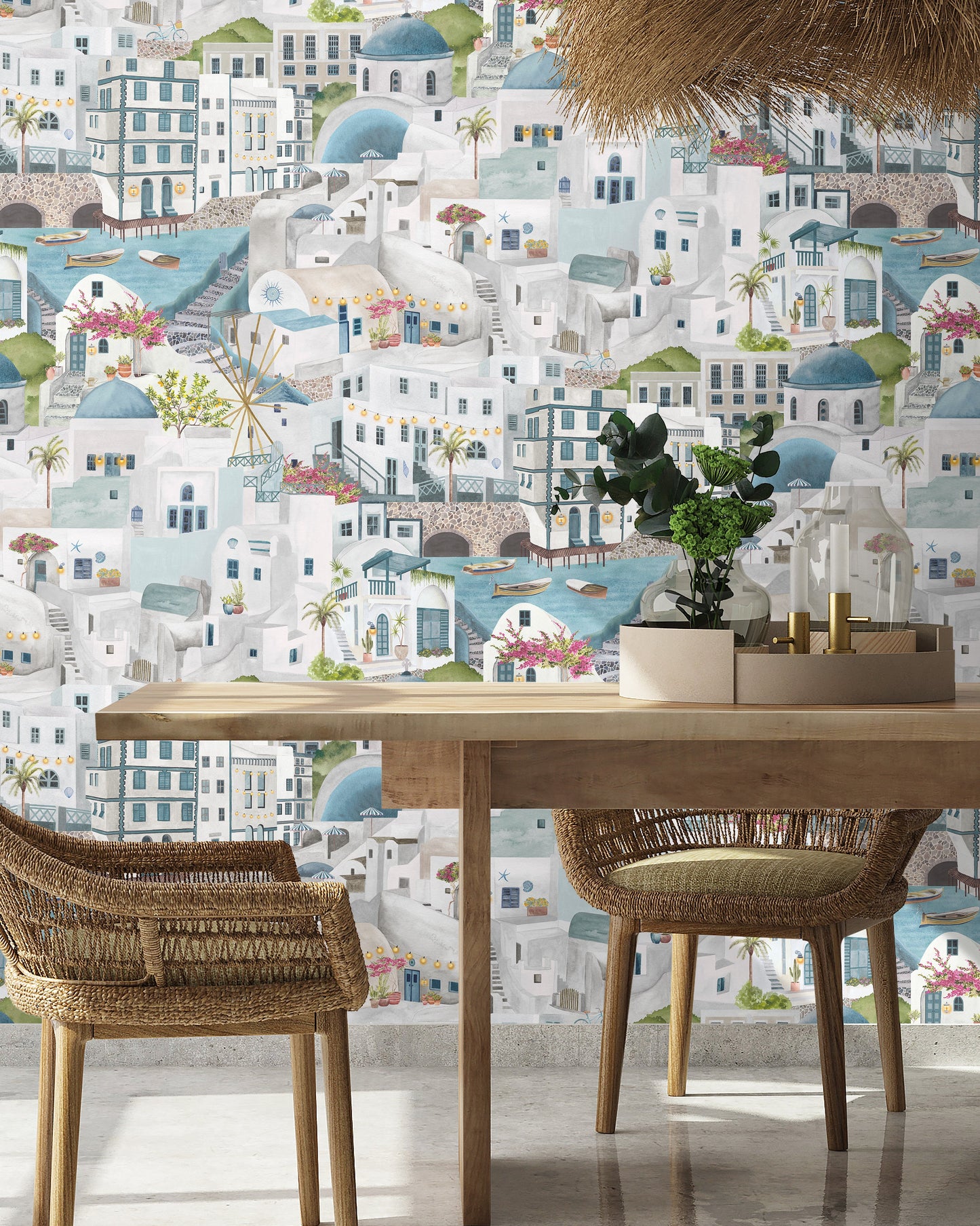 BRAND MCKENZIE Wallpaper Pattern No BMPP004/08D - The Mediterranean