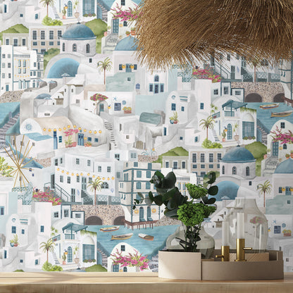 BRAND MCKENZIE Wallpaper Pattern No BMPP004/08D - The Mediterranean