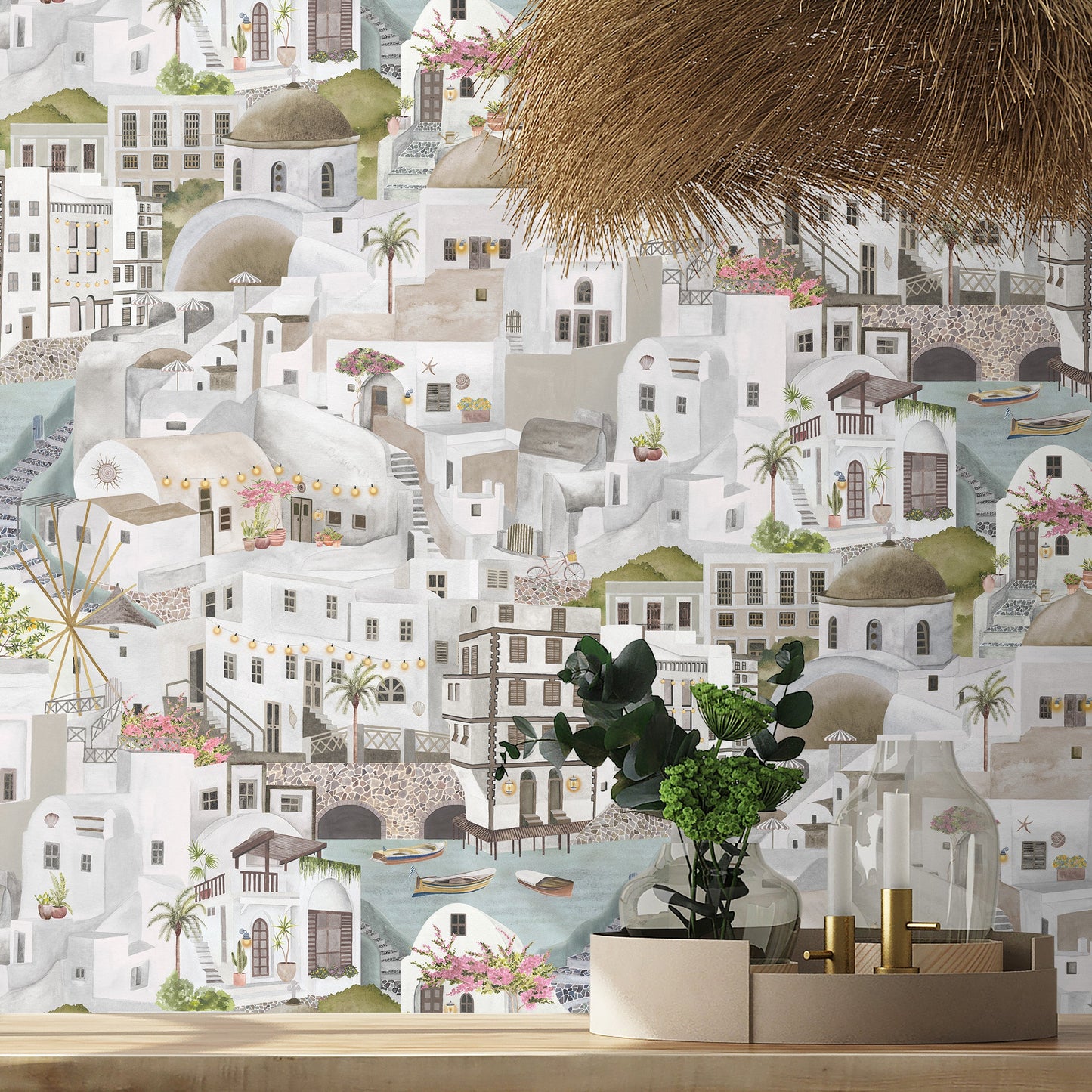 BRAND MCKENZIE Wallpaper Pattern No BMPP004/08E - The Mediterranean
