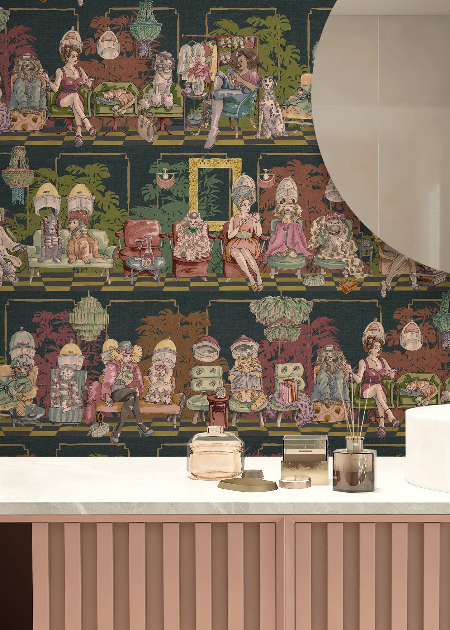 BRAND MCKENZIE Wallpaper Pattern No BMGI006/10A - The Parlour