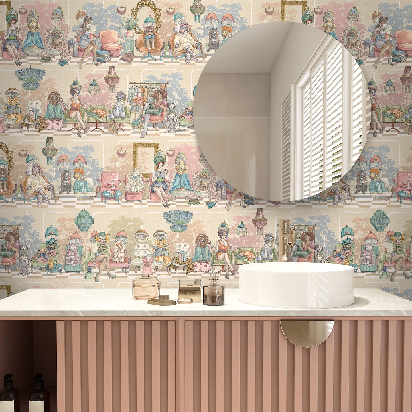 BRAND MCKENZIE Wallpaper Pattern No BMGI006/10C - The Parlour