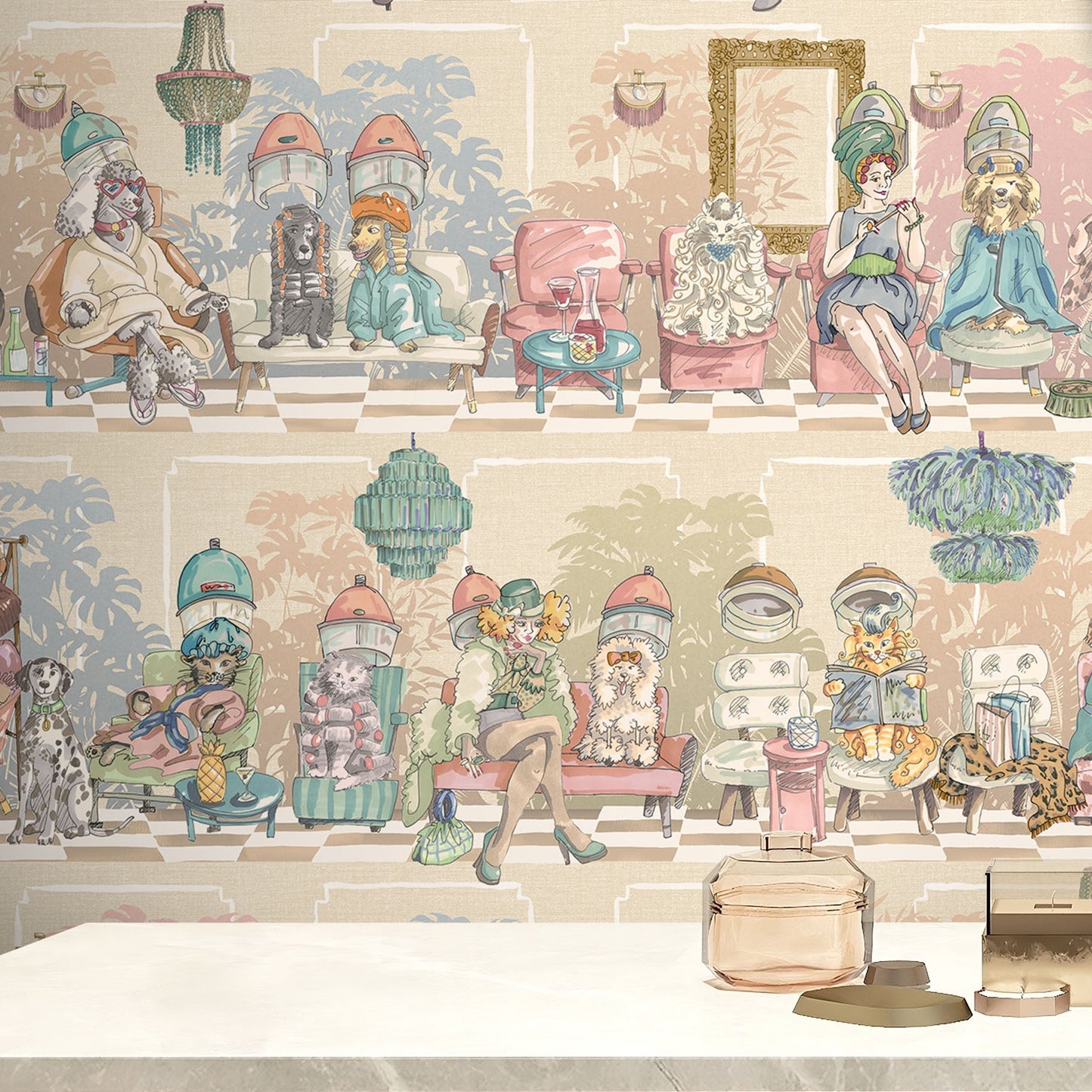 BRAND MCKENZIE Wallpaper Pattern No BMGI006/10C - The Parlour