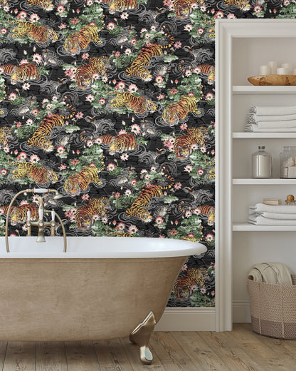 BRAND MCKENZIE Wallpaper Pattern No BMPP004/09B - Tiger Lily