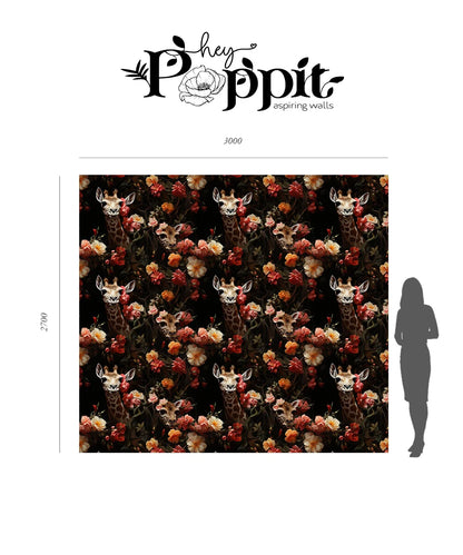 HEY POPPIT Wallpaper Pattern No - ZAMBESI (A64301, A64302, A64303)