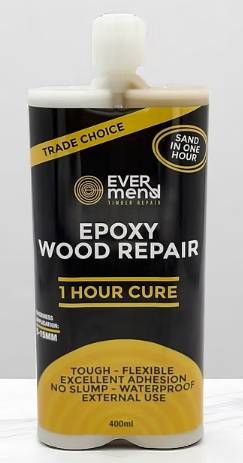 Evermend 1 Hour Cure epoxy wood repair cartridge