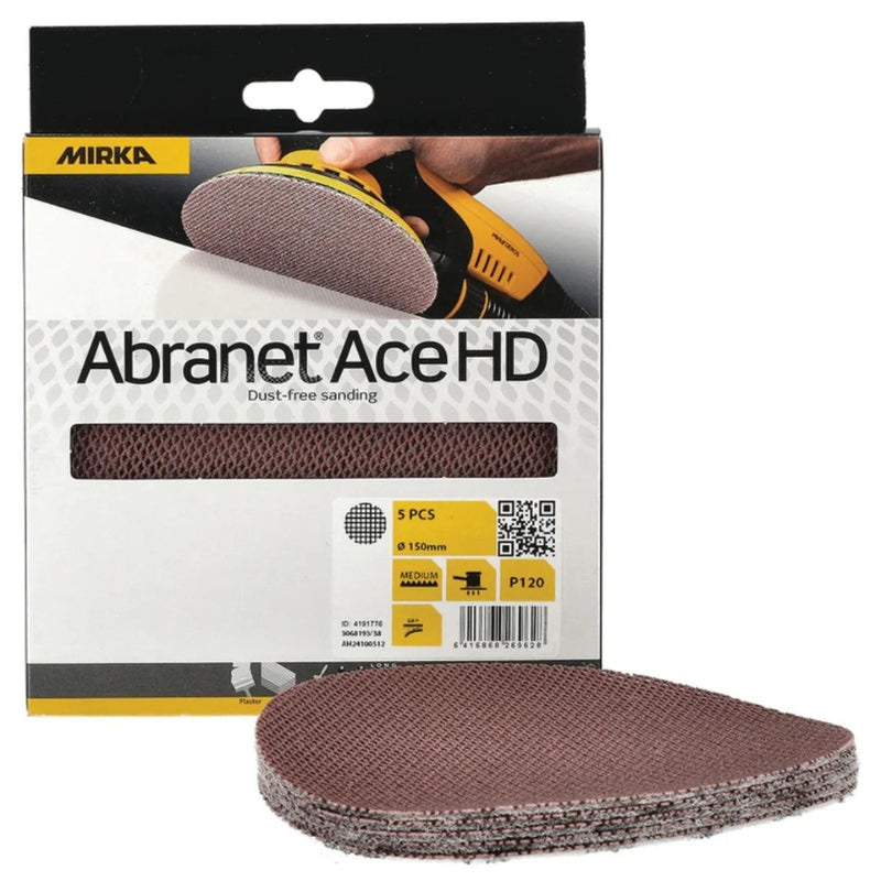 Mirka Abranet® ACE HD 125mm Sanding Disc Range