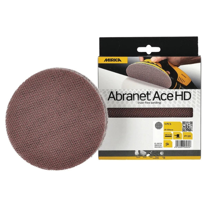 Mirka Abranet® Ace HD - 150mm Disc Range