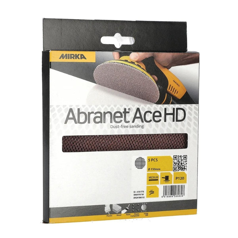 Mirka Abranet® Ace HD - 150mm Disc Range