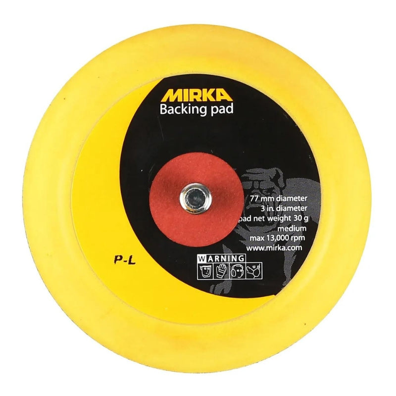 Mirka® Backing Pad for Orbital Sander - 77mm Grip 6H