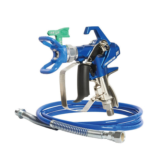 Graco Contractor PC Compact Spray Gun with 1/8in Whip Hose and FFLP210 Tip