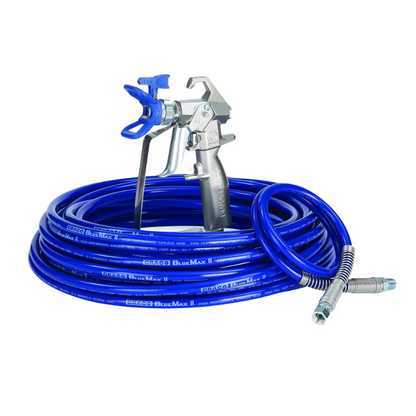 GRACO Spray Gun Airless Contractor Gun c/w 9.5 mm x 15 m 3300 psi Hose, RAC X 517 HandTite Guard, 0.9 m (3 ft) Whip Hose 288490