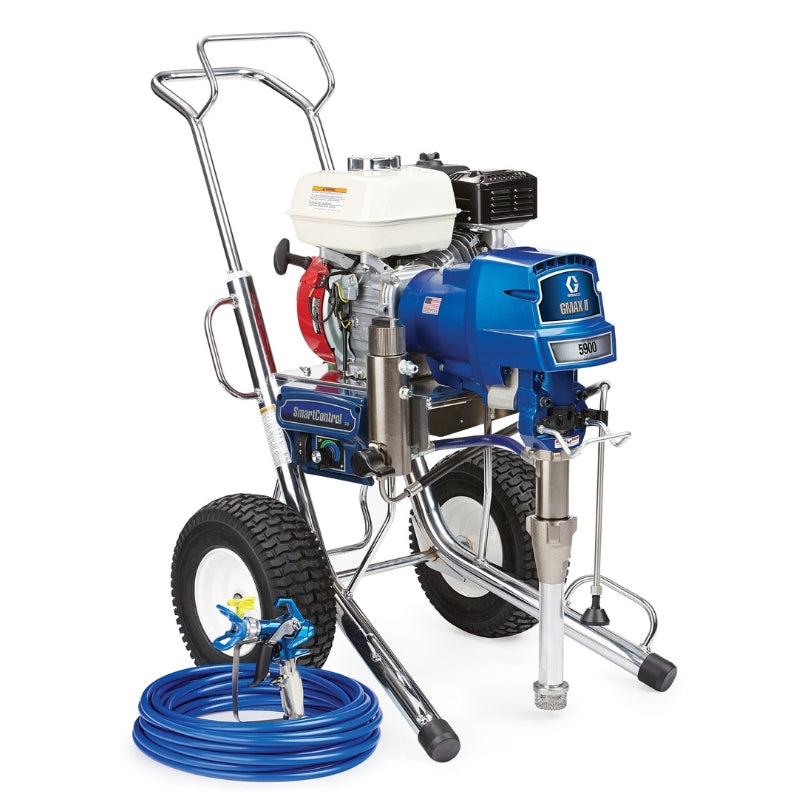 Graco GMAX II 5900 Petrol Driven Standard Hi-Boy Cart Airless Sprayer 17E831