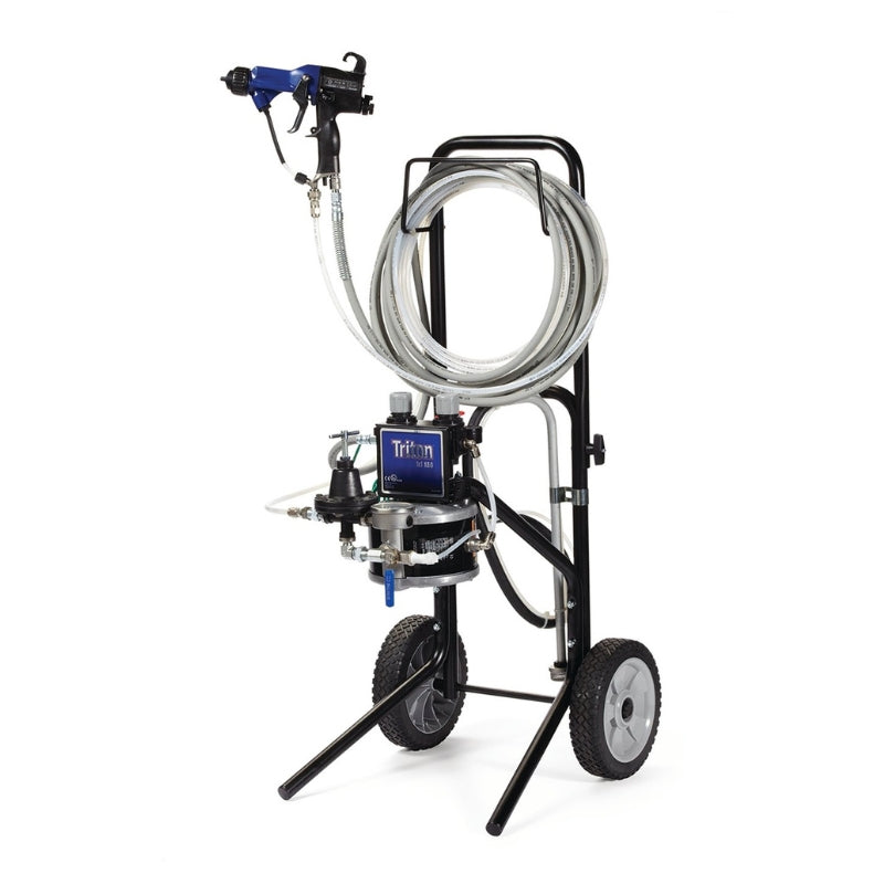 Graco Triton Aluminum Spray Cart Package Pro Xp40 Electrostatic Gun