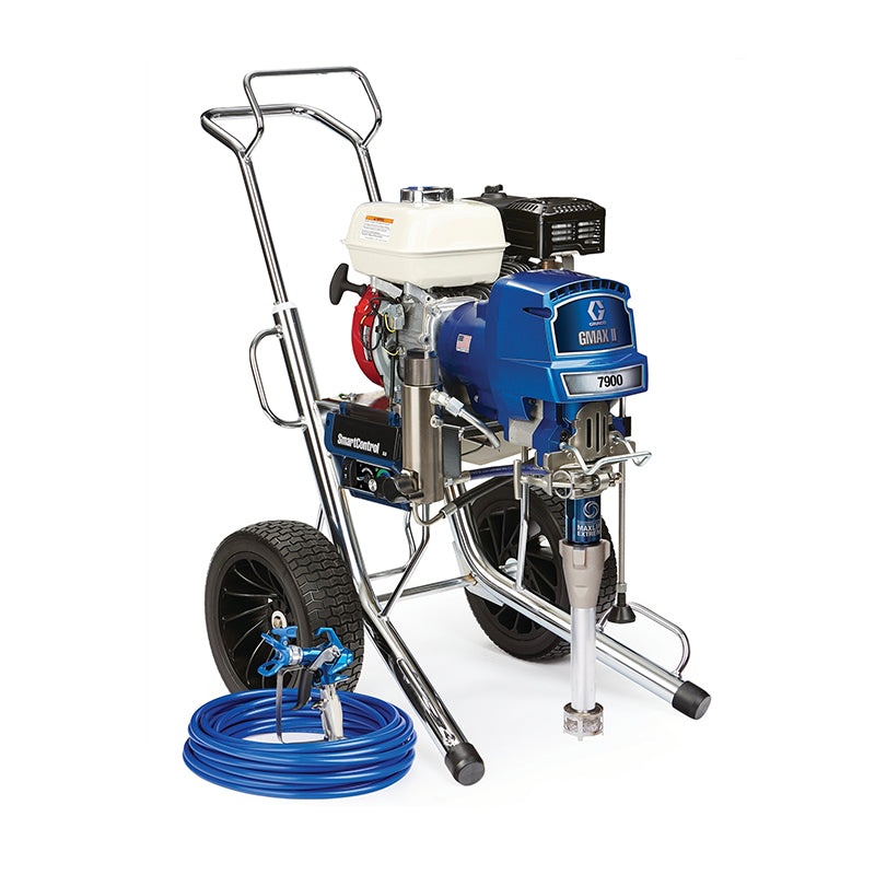 Graco GMAX II Petrol Driven Airless Sprayer Ironman Hi-Boy Cart 17E838