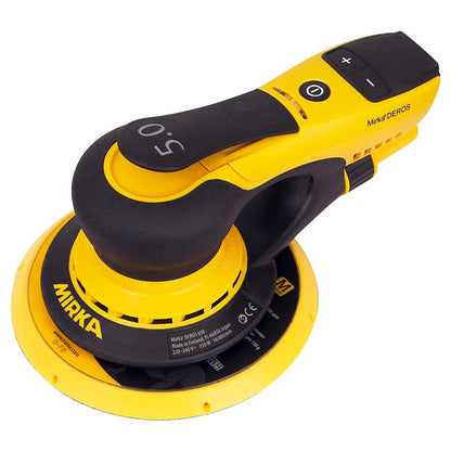 Mirka DEROS 5mm Random Orbital Sander in Case (125/150mm Pad)