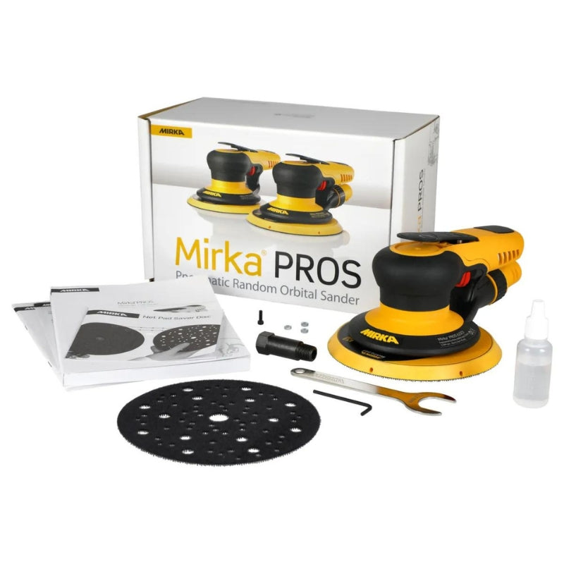 Mirka PROS 650CV 150mm - Pneumatic Random Orbital Sander 5.0mm