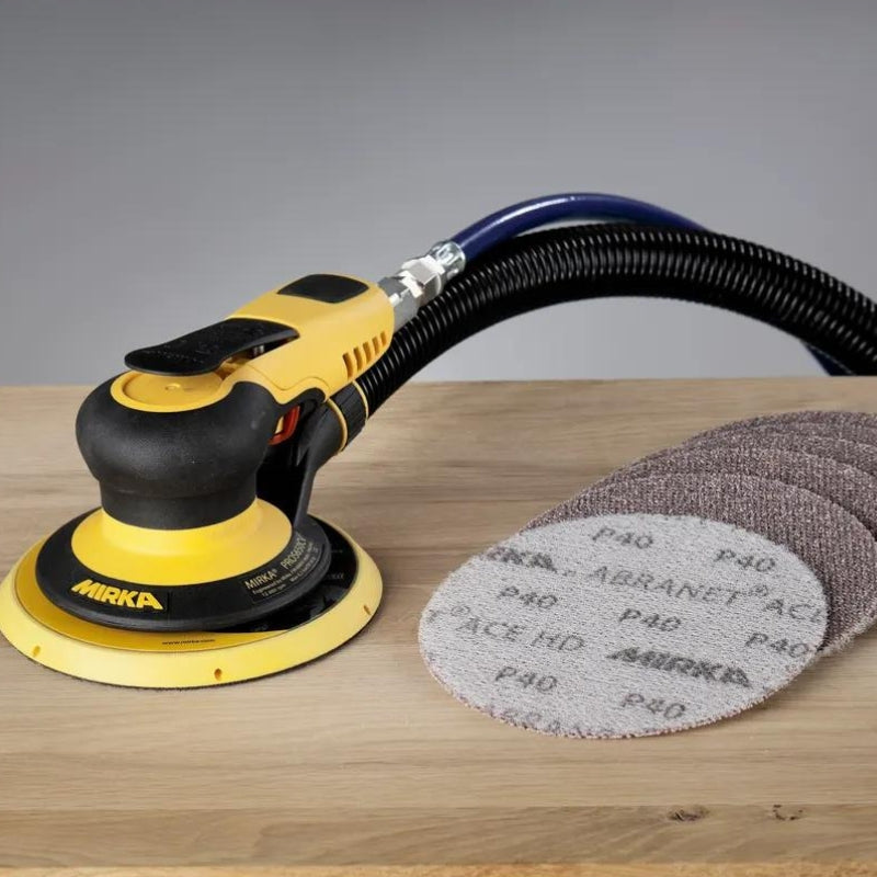 Mirka PROS 650CV 150mm - Pneumatic Random Orbital Sander 5.0mm