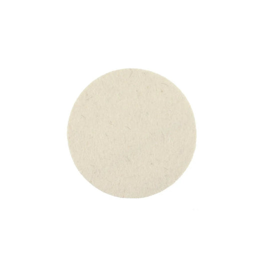 Mirka Polishing Felt Pad Ø 125mm White 2-Pack - GO Industrial