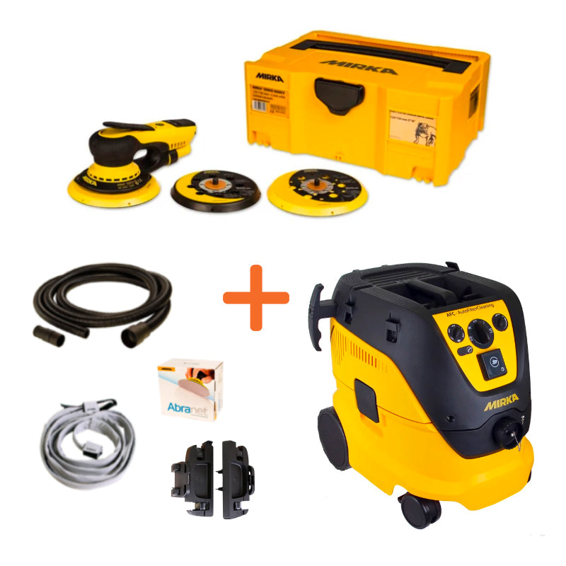 Mirka Pro Sanding Kit - DEROS & 1230M Extractor