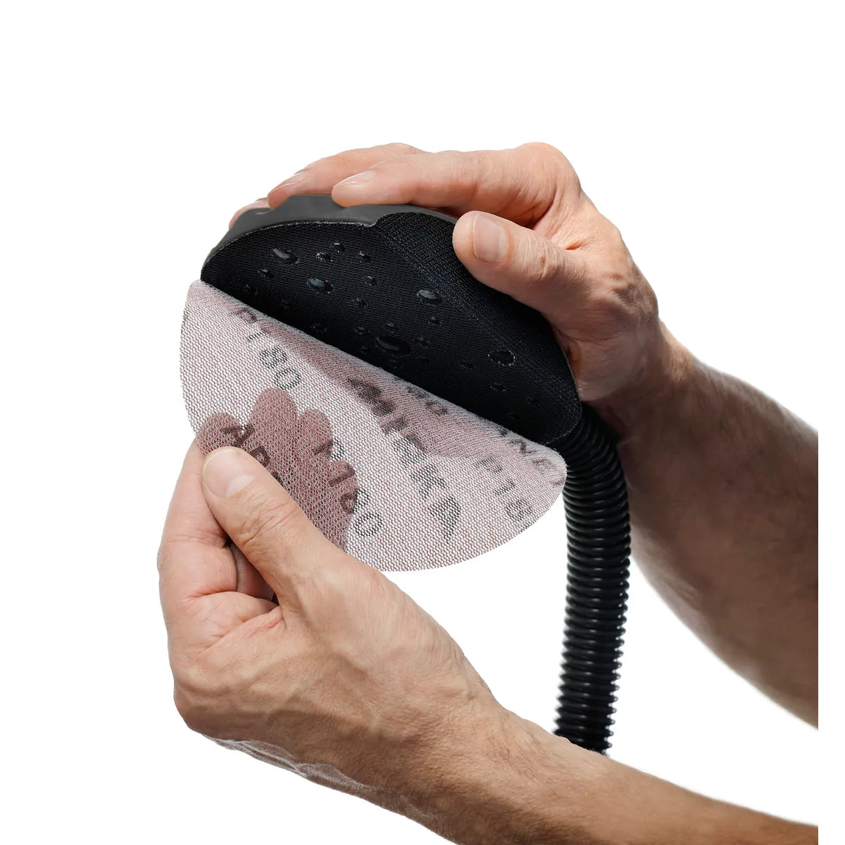 Clean Open Hand Block Mirka® Roundy Hand Block for Paint Stripping and Sanding