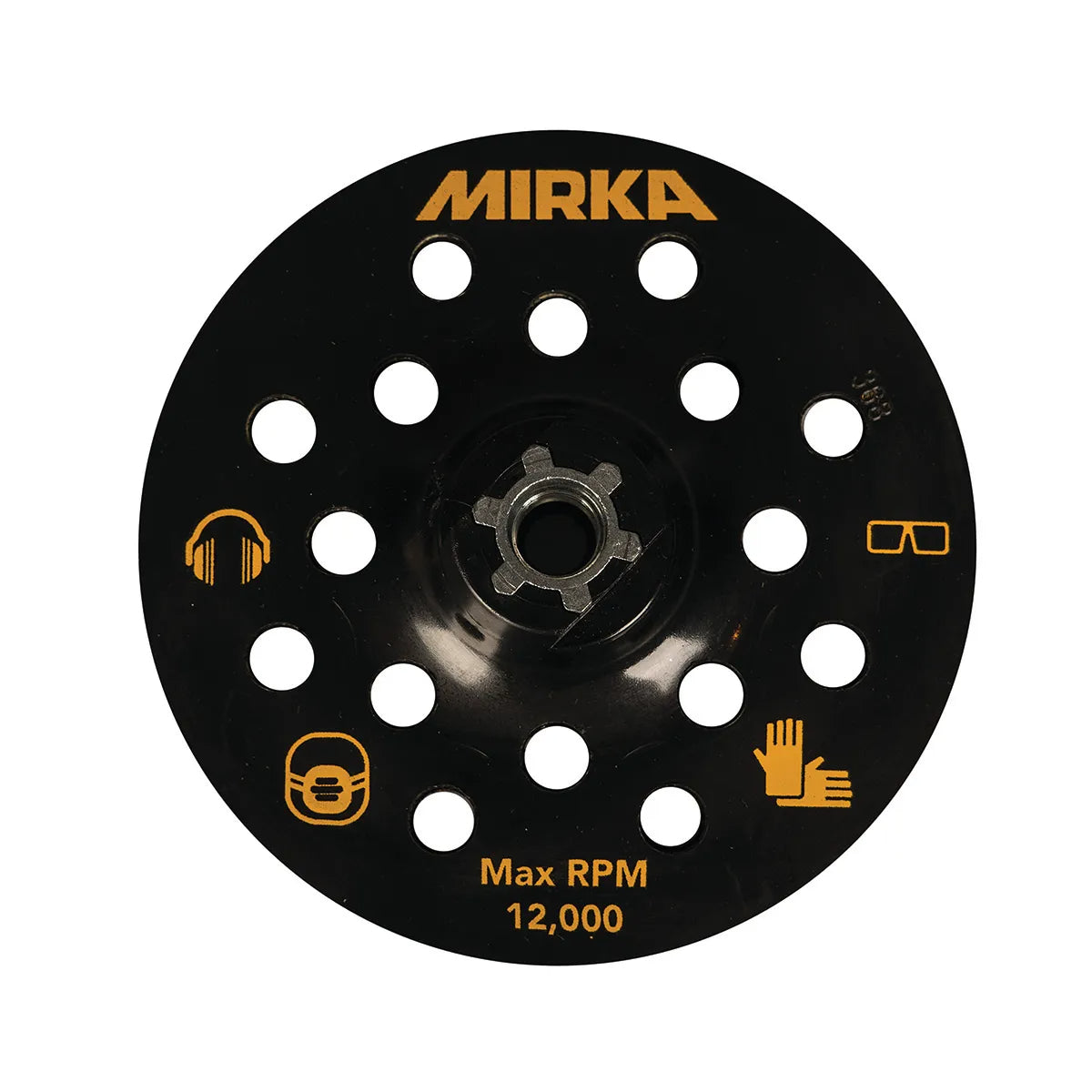 Mirka® Backing Pad for Suction Hood - 125mm M14 Grp 17H