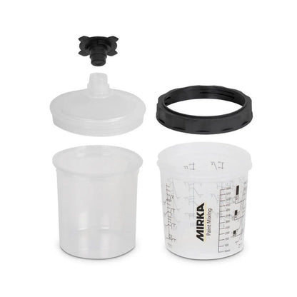 Mirka Paint Cup System with 125µm Filter Lid
