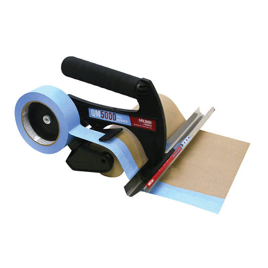 Easy Mask QM5000 and QM2012 complete assembly hand masker loaded with tape and kraft paper