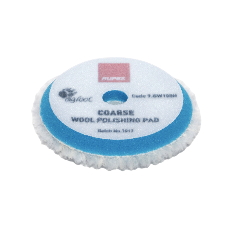 Rupes Coarse Wool Polishing Pads For Random Orbital 9.BW100H/1