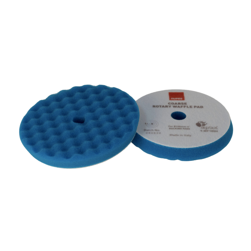 Rupes Waffle Coarse Polishing Foam Pad For Rotary Polishers