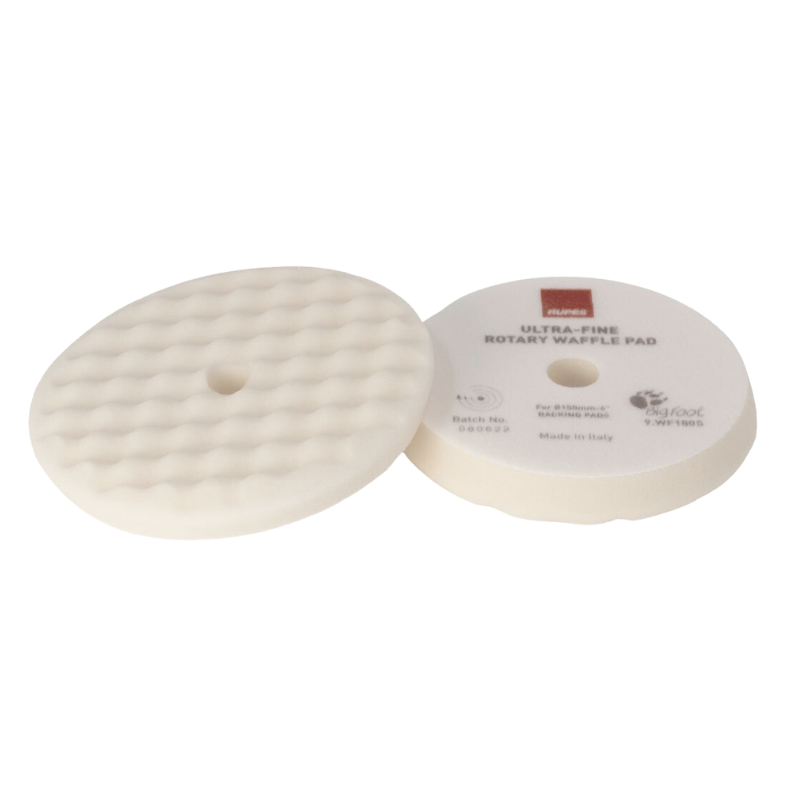 Rupes Waffle Ultra - Fine Polishing Foam Pad For Rotary Polishers