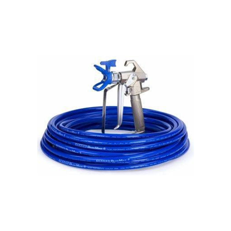 GRACO Spray Gun Airless FTx Gun c/w 6.4 mm x 15 mn 3300 psi Hose, RAC X 517 HandTite Guard, 0.9 m (3 ft) Whip Hose 288493